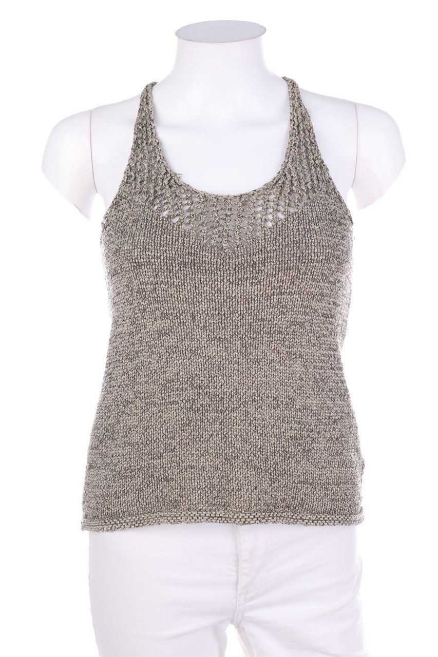 CLOCKHOUSE by C&A - Strick-Top aus Baumwoll-Mix - S