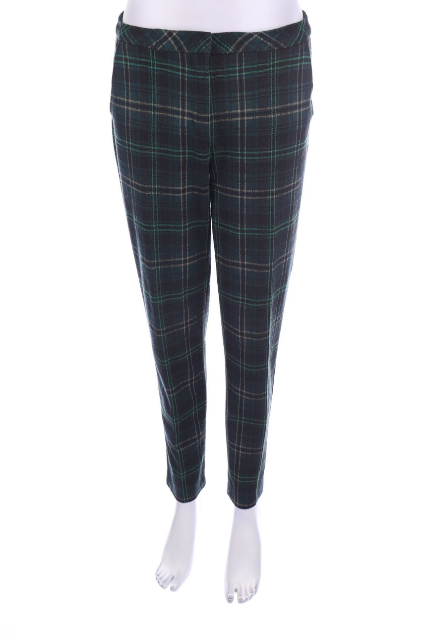 GERRY WEBER - Hose mit Karo-Muster - L