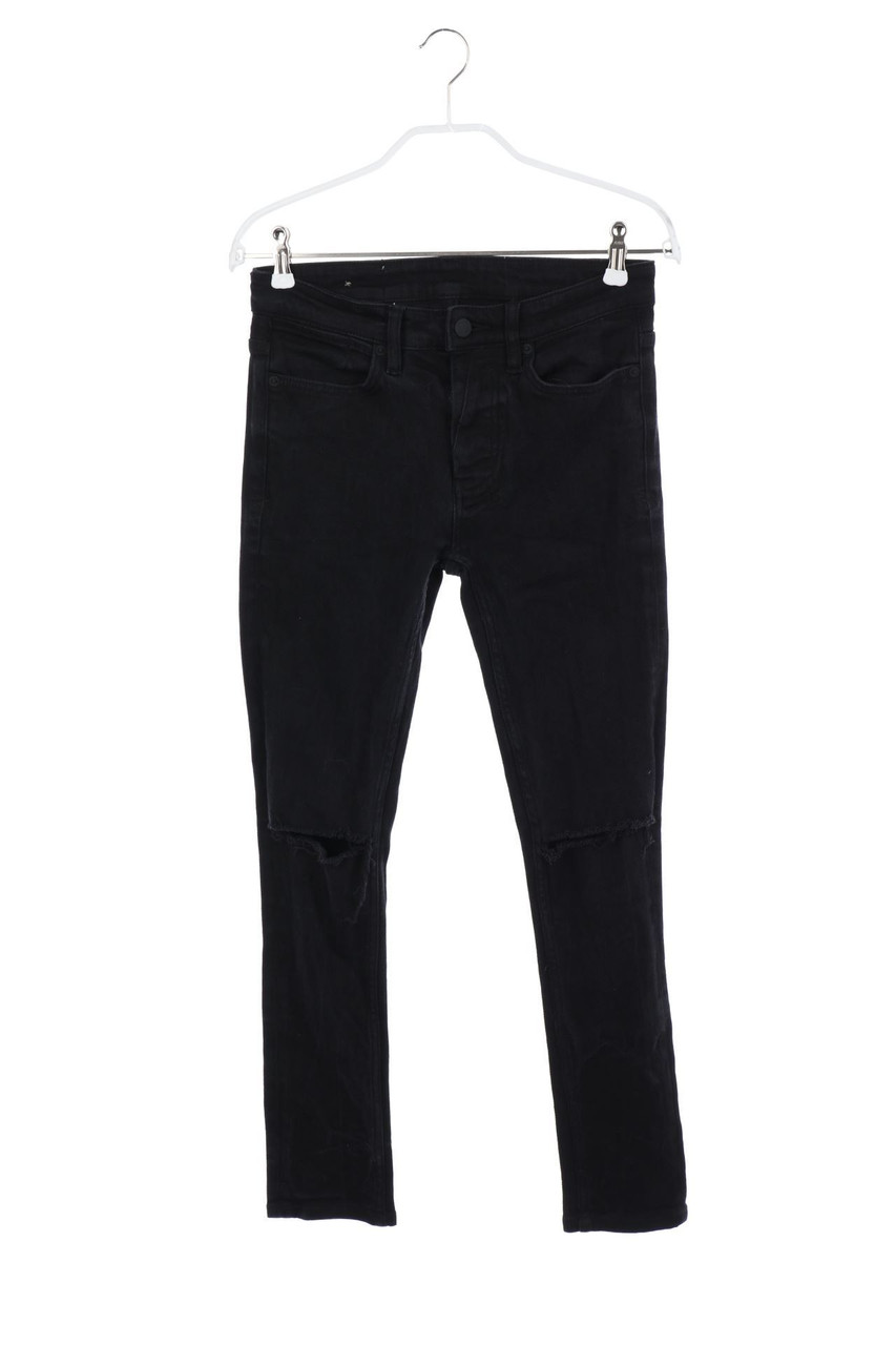 Ksubi - Destroyed Skinny-Jeans mit Logo-Print - W28