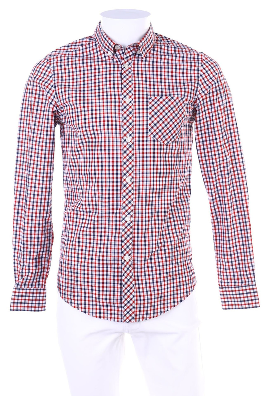 Ben Sherman - kariertes Hemd aus Baumwolle - S