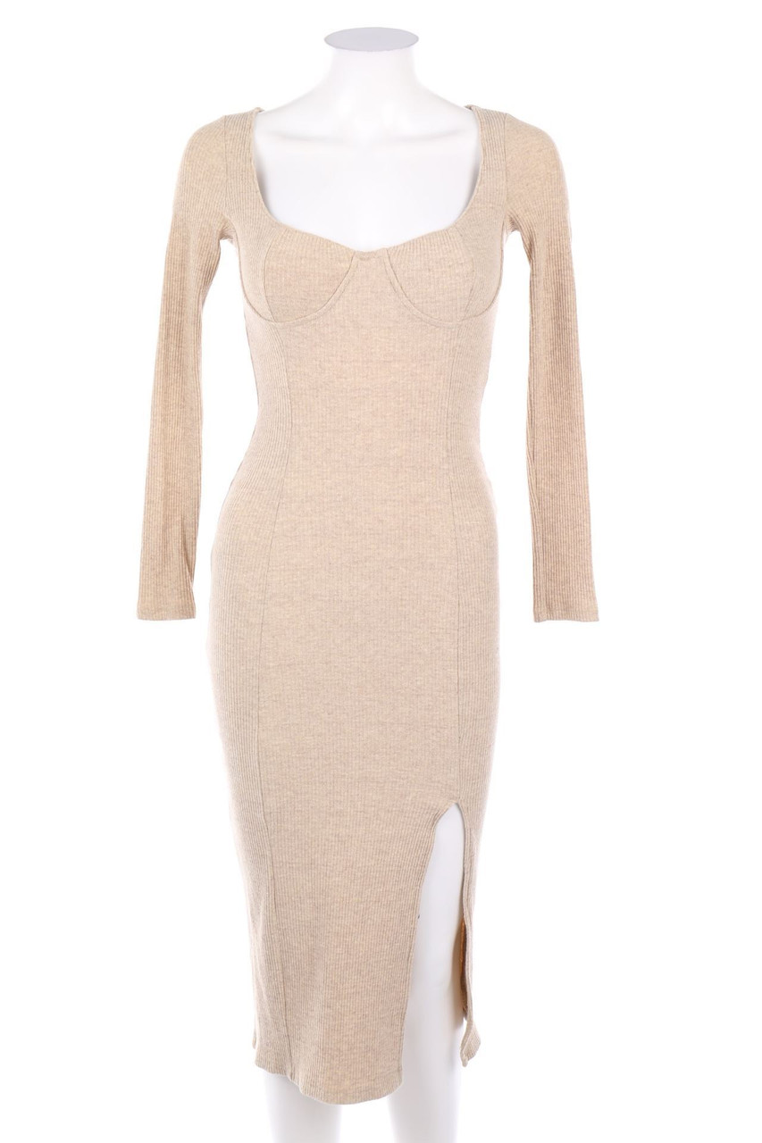 Bershka - Kleid mit Schlitz - XS