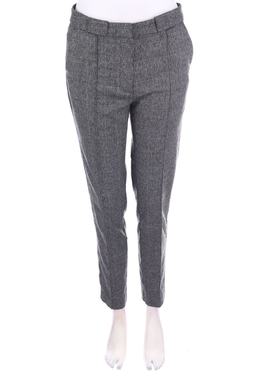 MANGO - Hose mit Karo-Muster - D 36