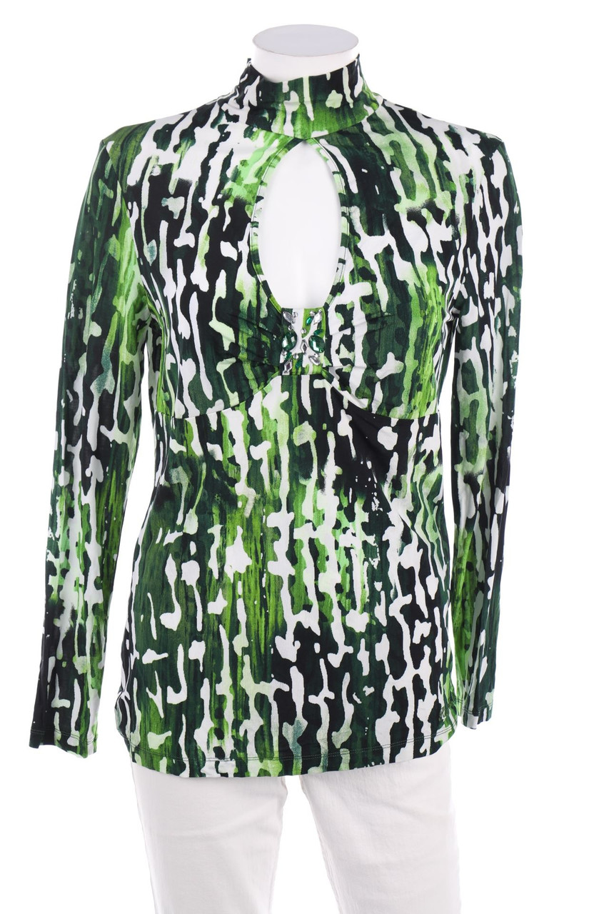 Ricarda M. - Bluse mit Print - D 40