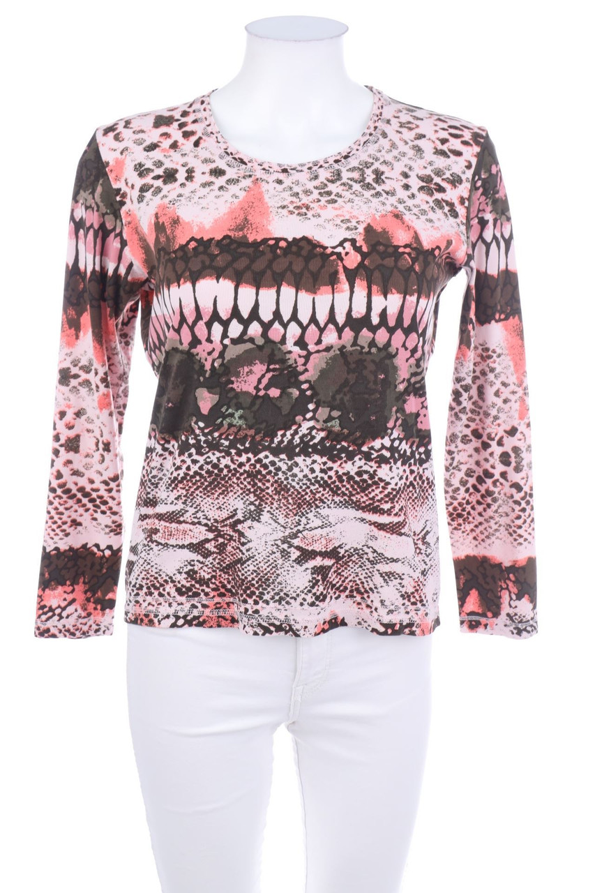 olsen - Longsleeve-Shirt mit Print - D 40