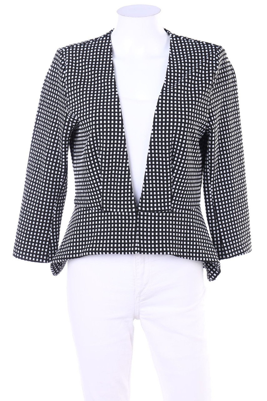 TEMT - Blazer mit Karo-Muster - D 38