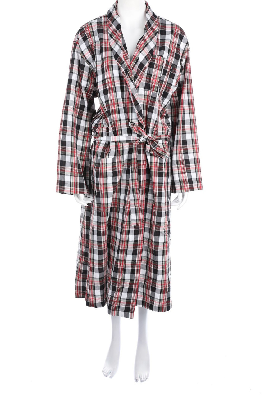 Calvin Klein - Kimono mit Karo-Muster - S