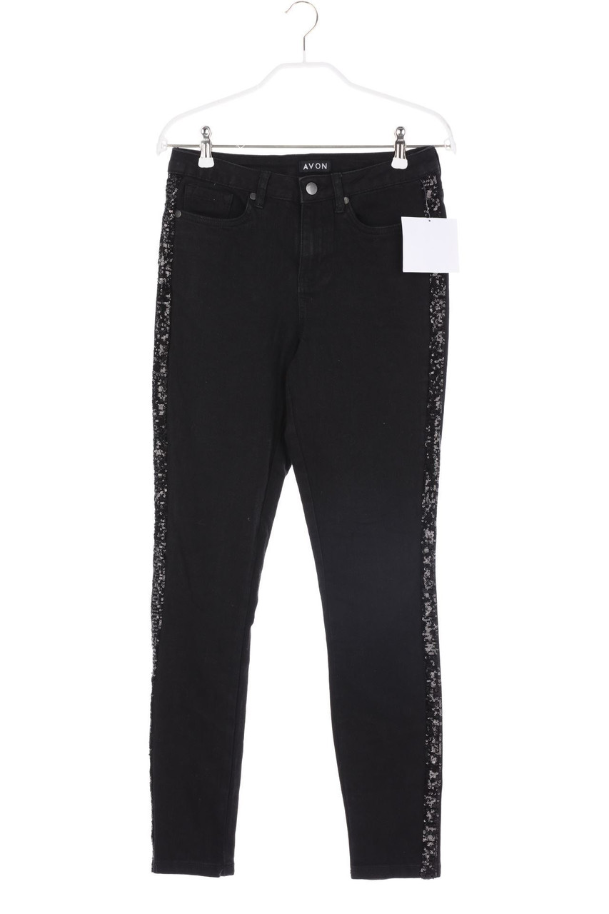 AVON - Skinny-Jeans mit Pailletten - D 34