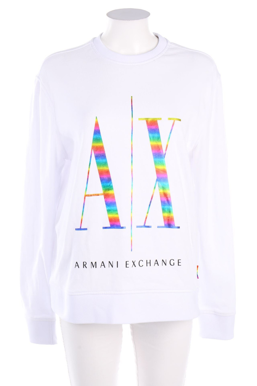 ARMANI EXCHANGE - Sweatshirt mit Logo-Print - S