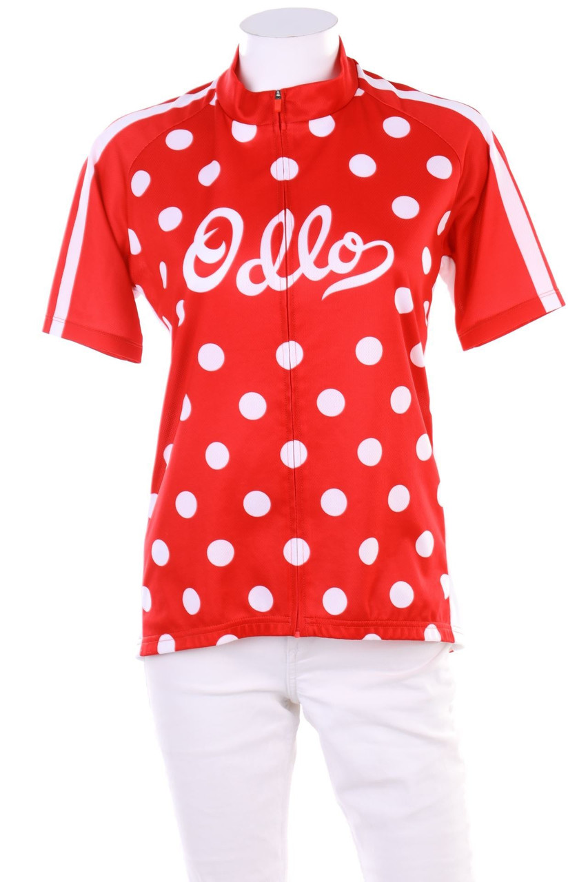 odlo - Trainingsjacke mit Punkten - L