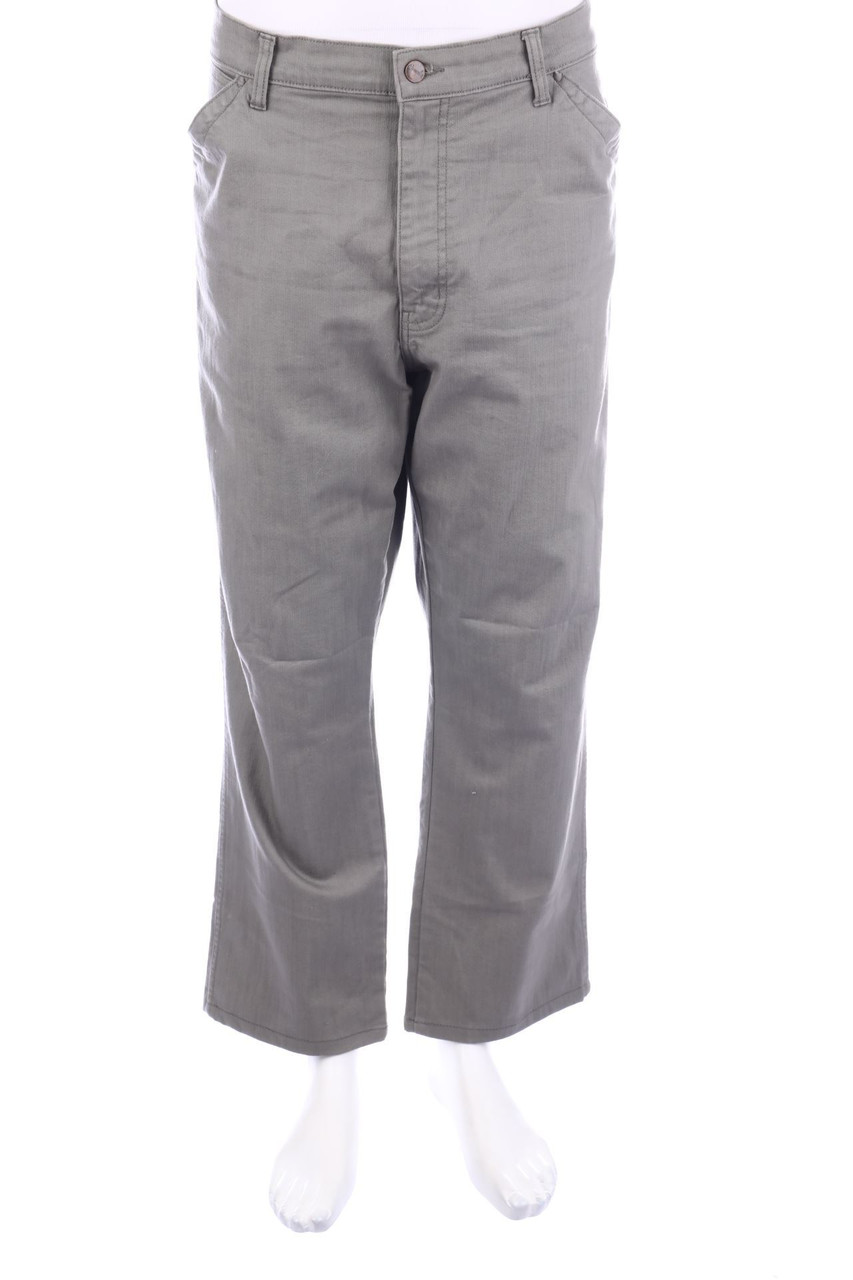 WRANGLER - Straight Cut Jeans mit Logo-Patch - W40