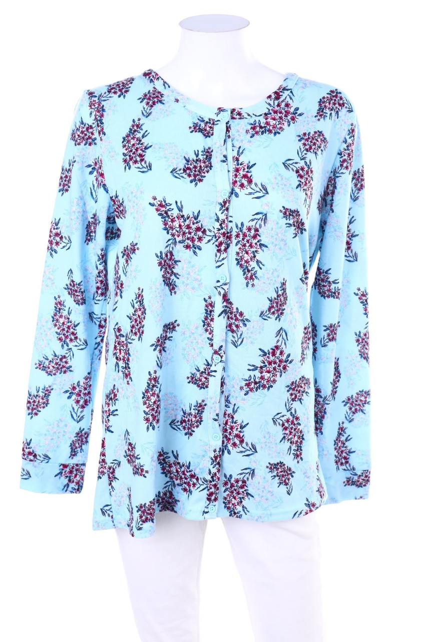 Portman Club - Cardigan mit Blumen-Print - M