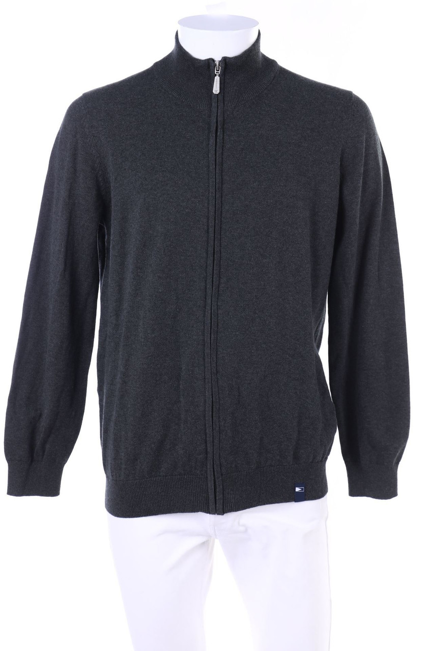 COMMANDER - Zipper-Cardigan aus Baumwolle - 54