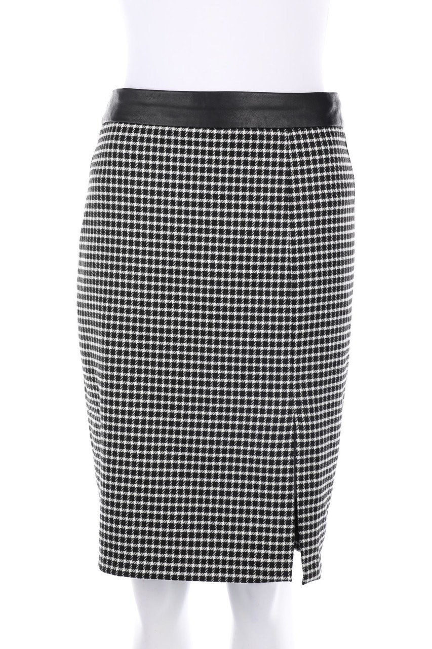 orsay - Karo-Rock mit Schlitz - D 36