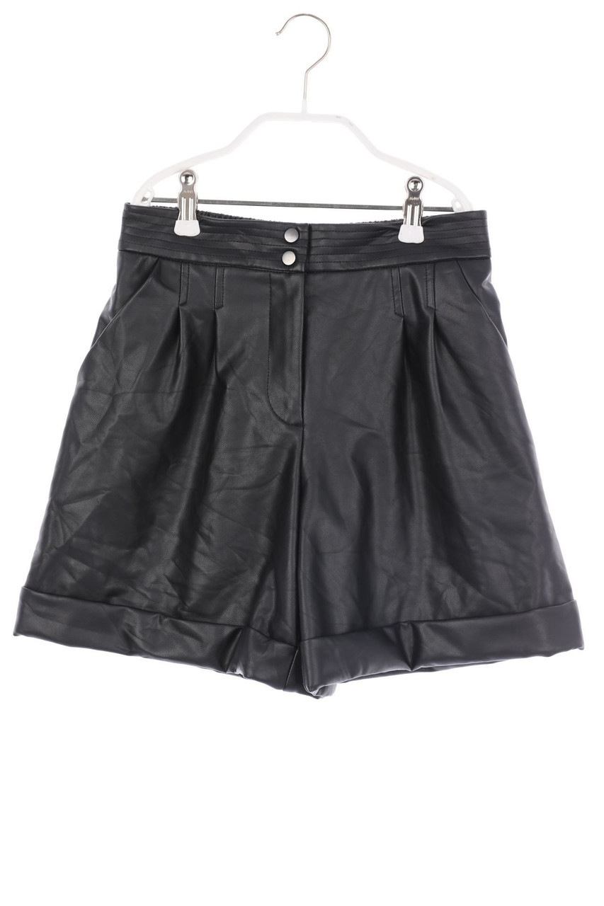 ZARA - Faux Leather-Shorts - 164