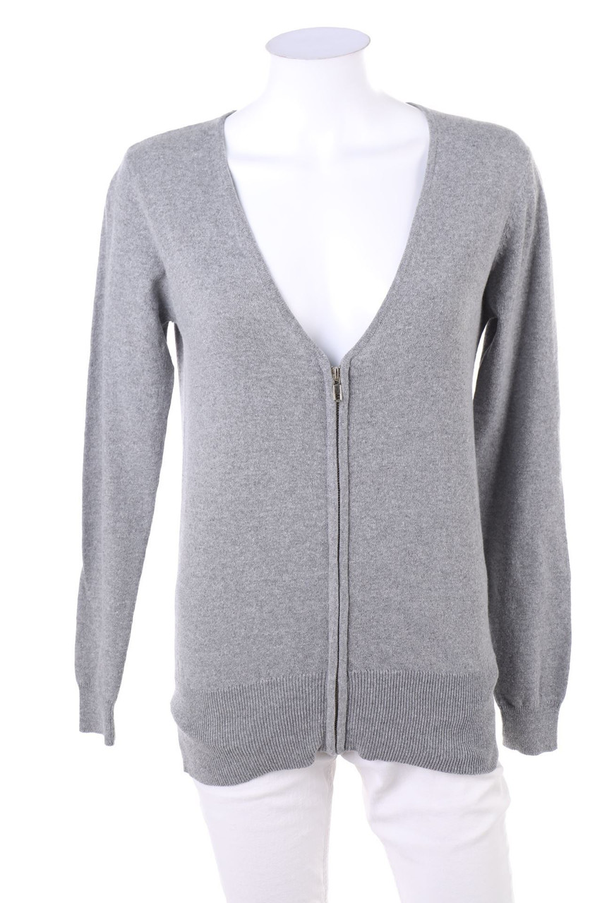 Ohne Label - Cardigan mit Reißverschluss - S