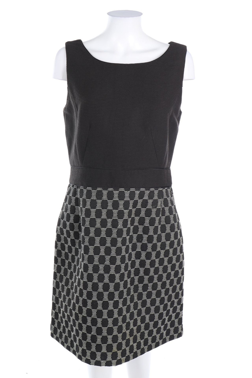 manguun - Etui-Kleid mit Muster - D 40