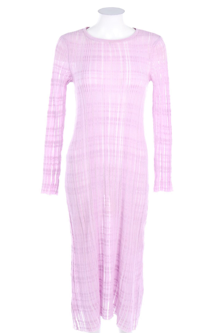 ZARA - Midikleid mit Baumwolle - M