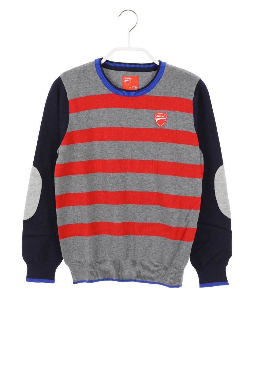 DUCATI - Baumwoll-Pullover mit Logo-Plakette - 146