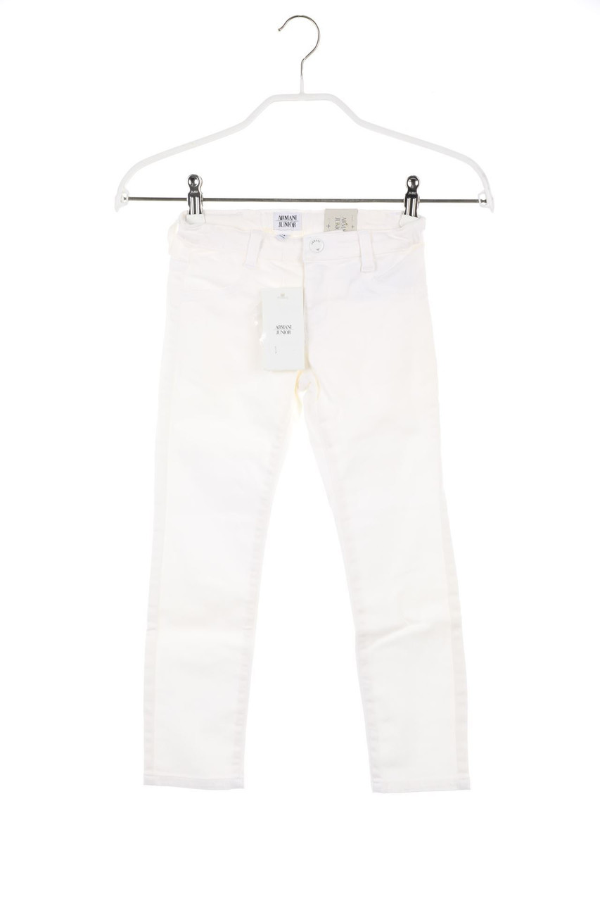 ARMANI JUNIOR - Jeans mit Logo-Patch - 110