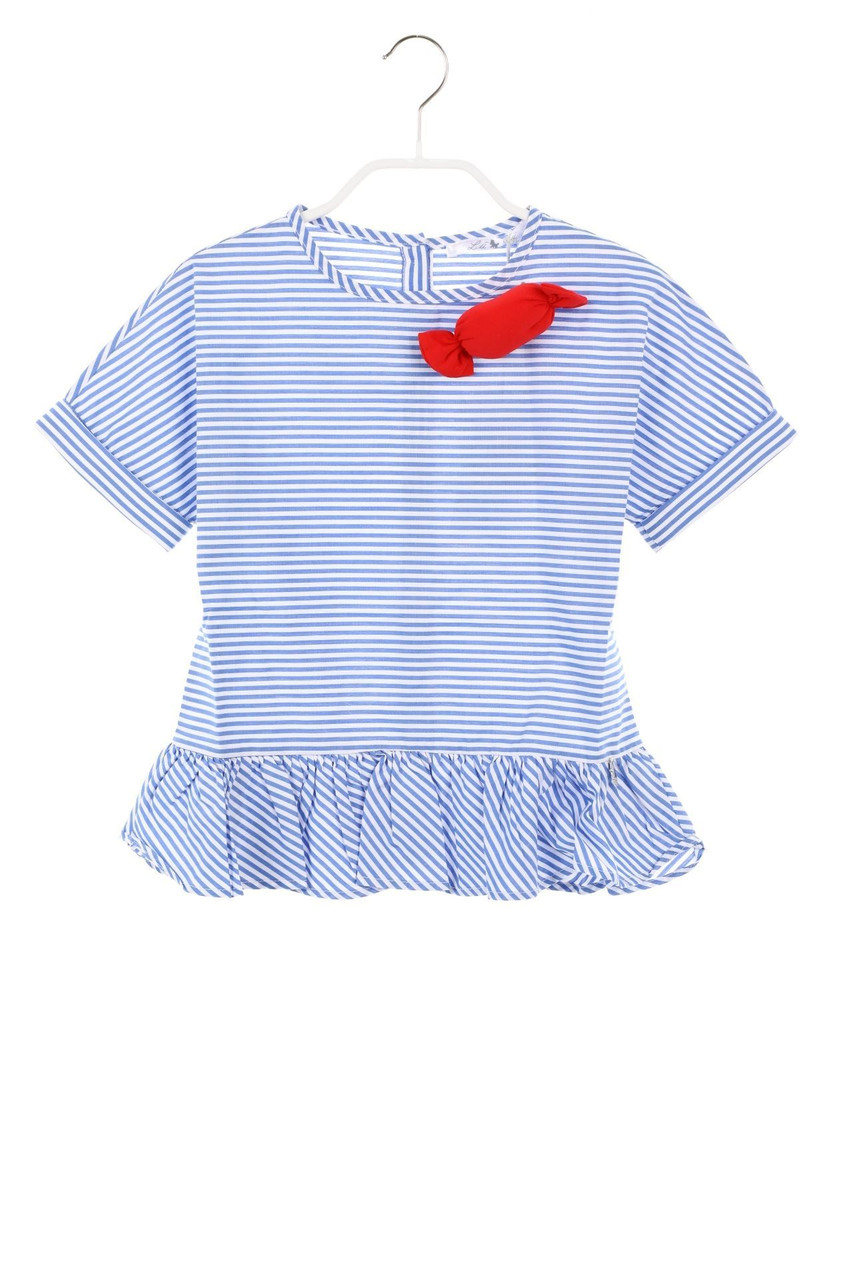 L:Ú L:Ú - Bluse mit Schößchen - 122