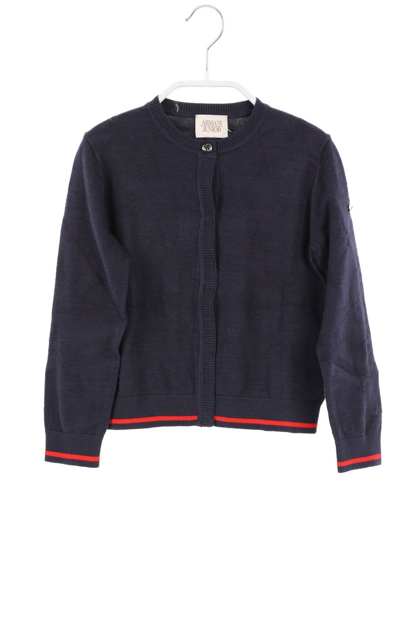 ARMANI JUNIOR - Baumwoll-Strickjacke - 110