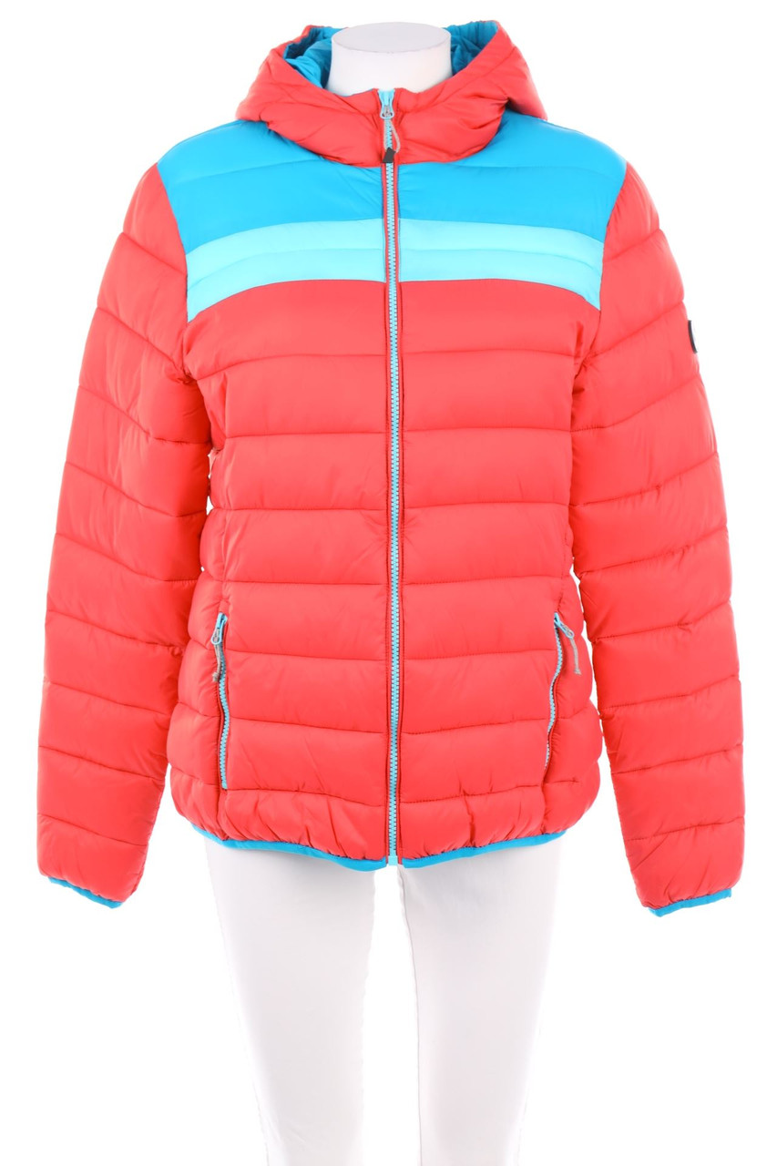 JCOLOR - wattierte Jacke mit Logo-Patch - M