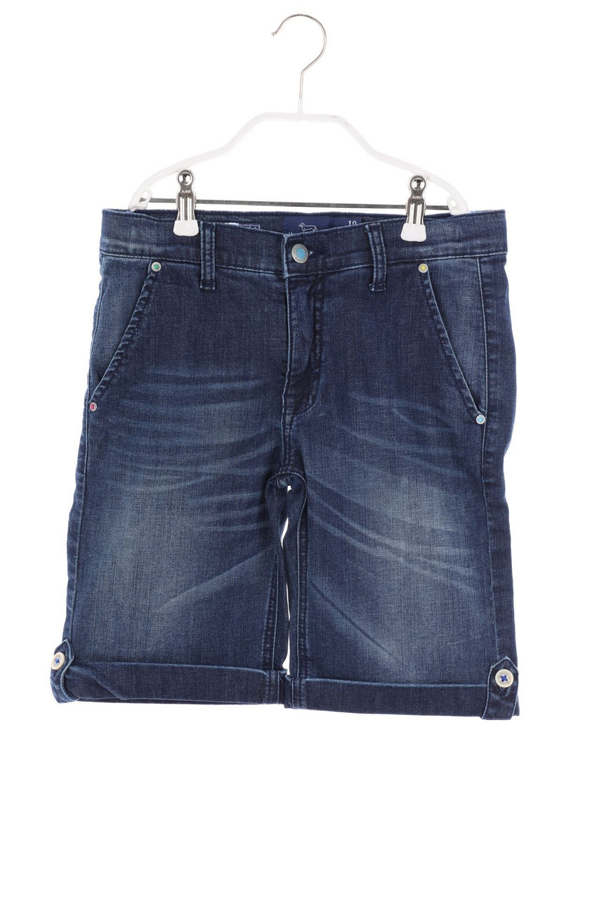 Harmont & Blaine - Used Look-Shorts mit Logo-Patch - 152