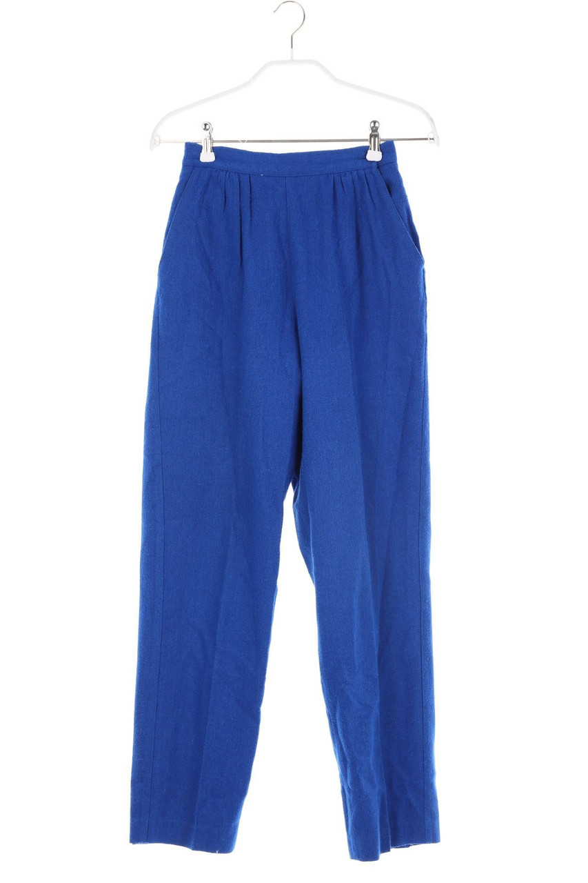 that´s me! - Vintage-Bundfaltenhose aus Woll-Mix - D 34