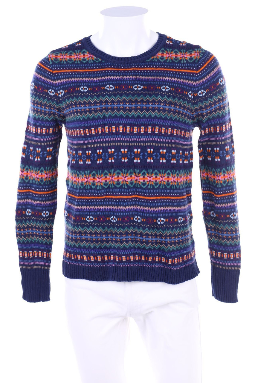 CHAPS - Muster-Pullover aus Baumwoll-Mix - L