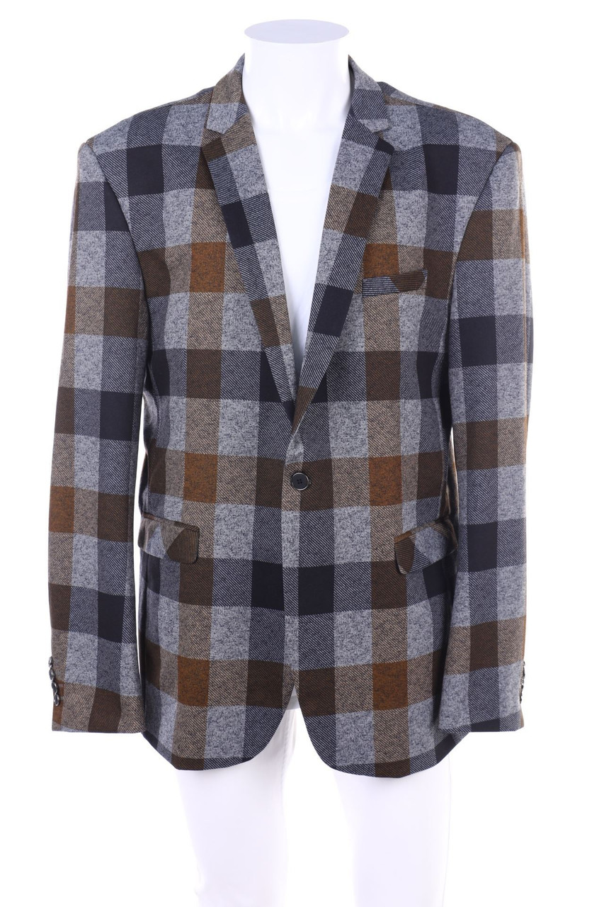 CloudStyle - Sakko mit Karo-Muster - 60