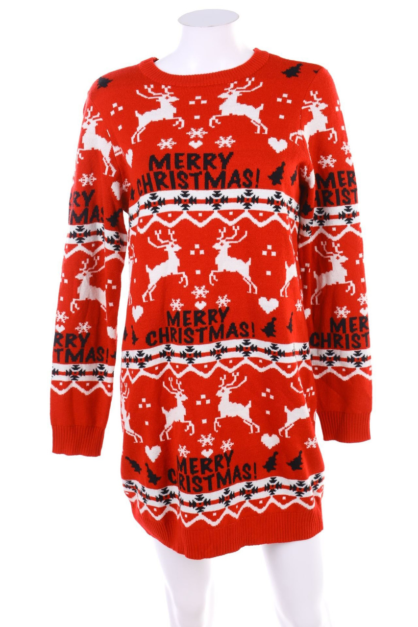 VILA - Weihnachts-Strickkleid - M