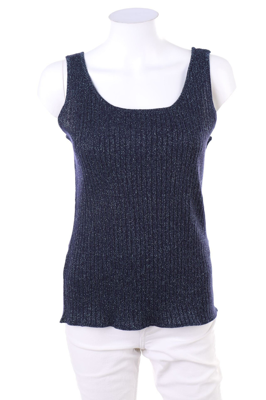 Lalique - Strick-Top mit Glitzer - D 40-42