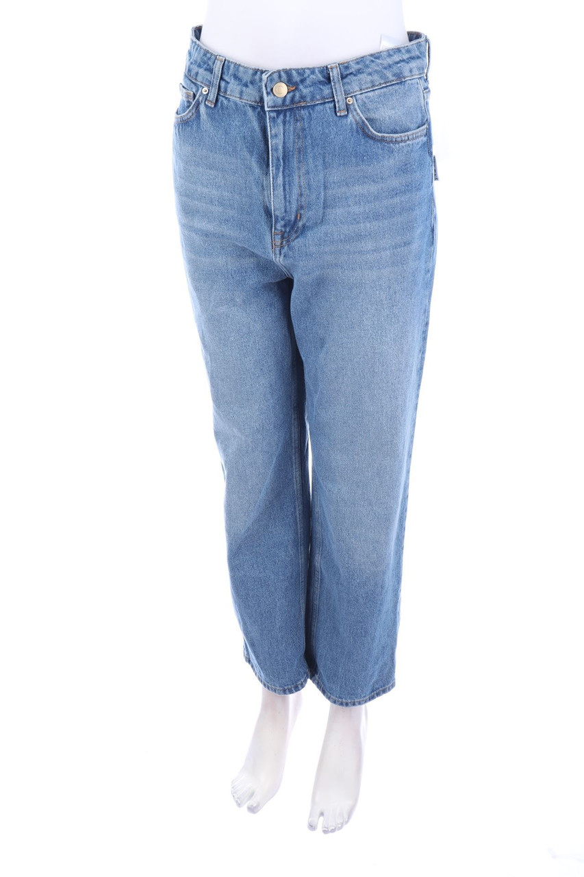 YAEL ANDERS X MANOR - Used Look Straight Cut Jeans - D 40