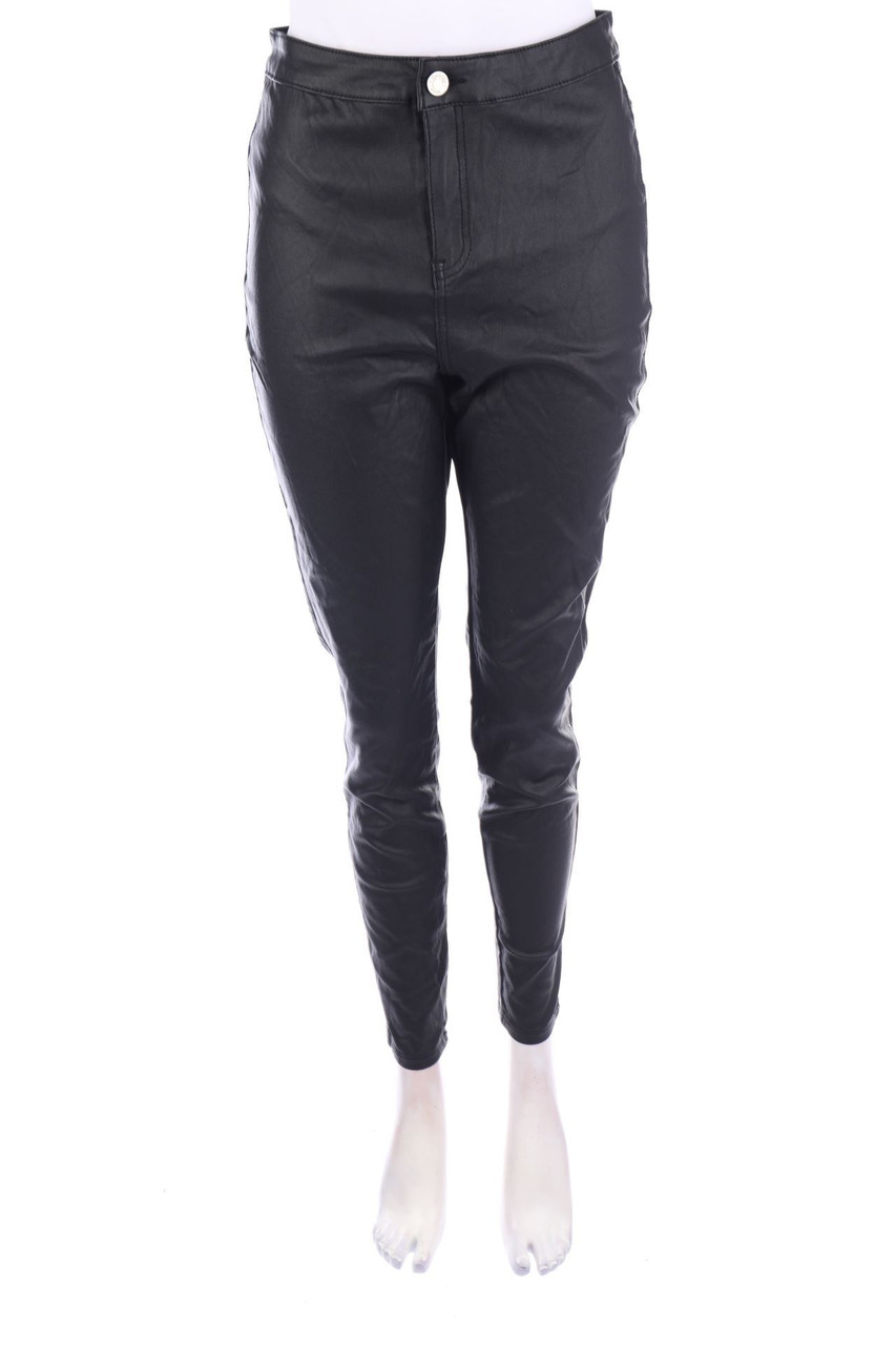 MISSGUIDED - Coated Skinny-Jeans - D 42