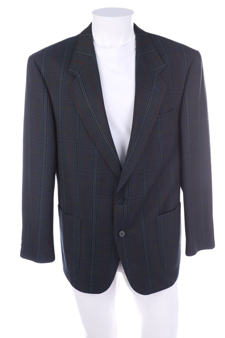 SECONDHAND - Sakko mit Tartan-Muster - 54