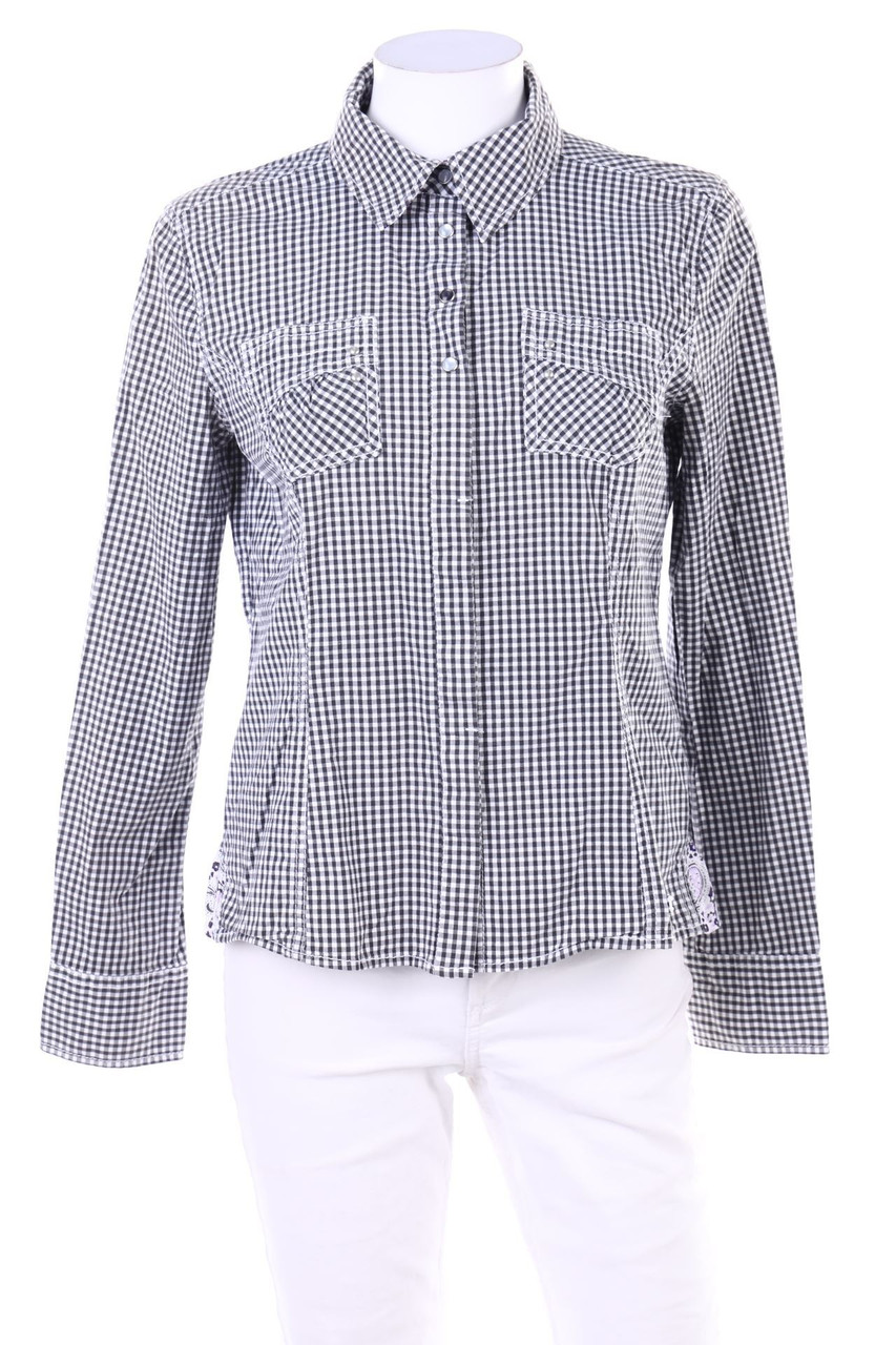 Street One - Karo-Bluse - L