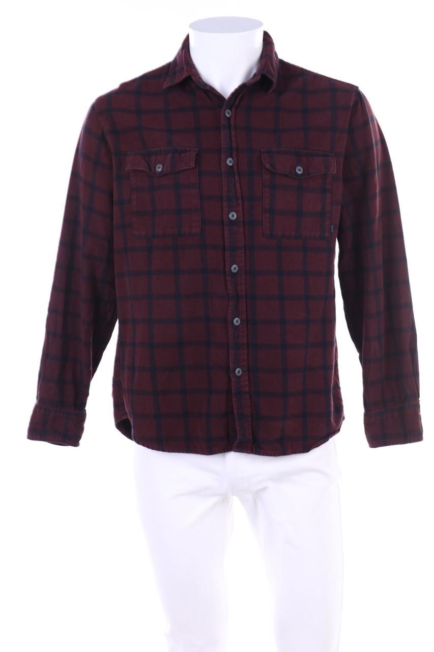 NIKE 6.0 - Flanell-Hemd mit Karo-Muster - M