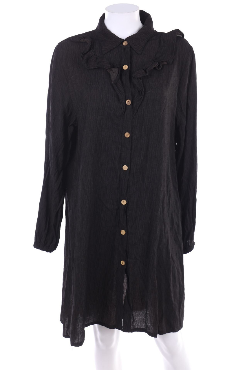 SECONDHAND - Blusenkleid mit Volants - D 42