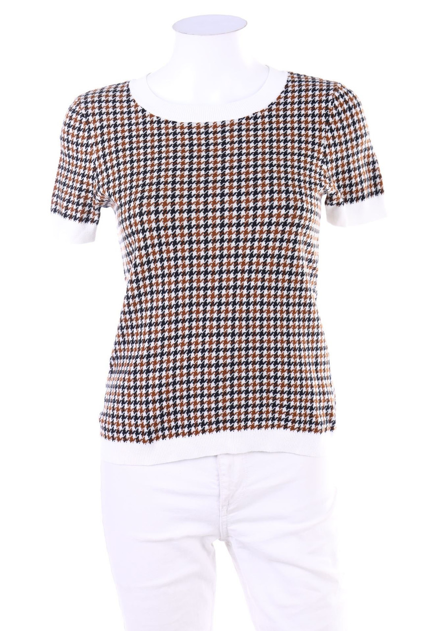 ESPRIT - Kurzarm-Strick-Pullover aus Baumwolle - XS