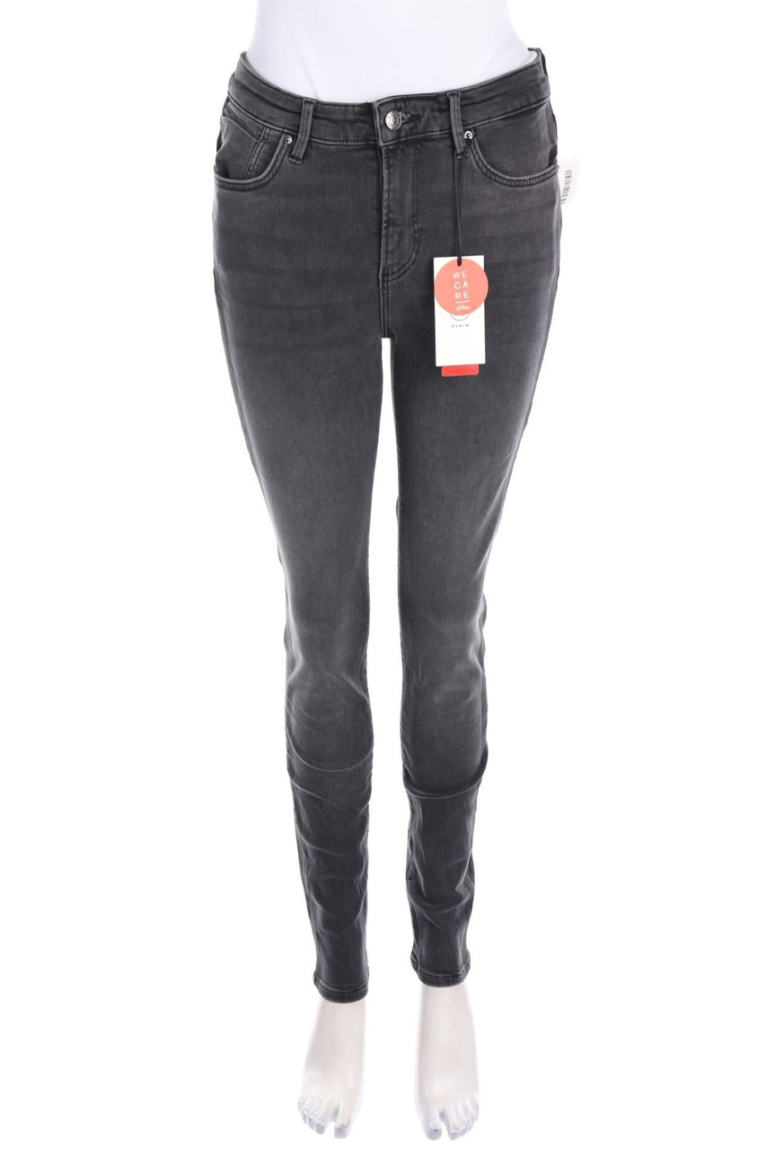 s.Oliver - Used Look Skinny-Jeans - D 38