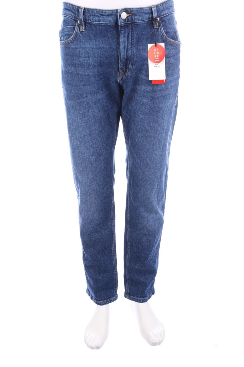 s.Oliver - Used Look Straight Cut Jeans - W34