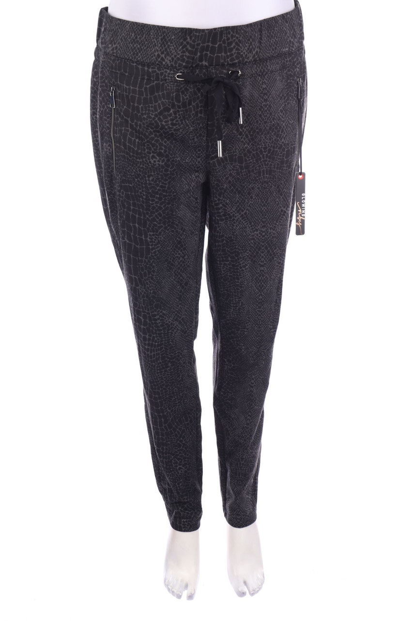 Street One - Jogger-Hose mit Print - D 38