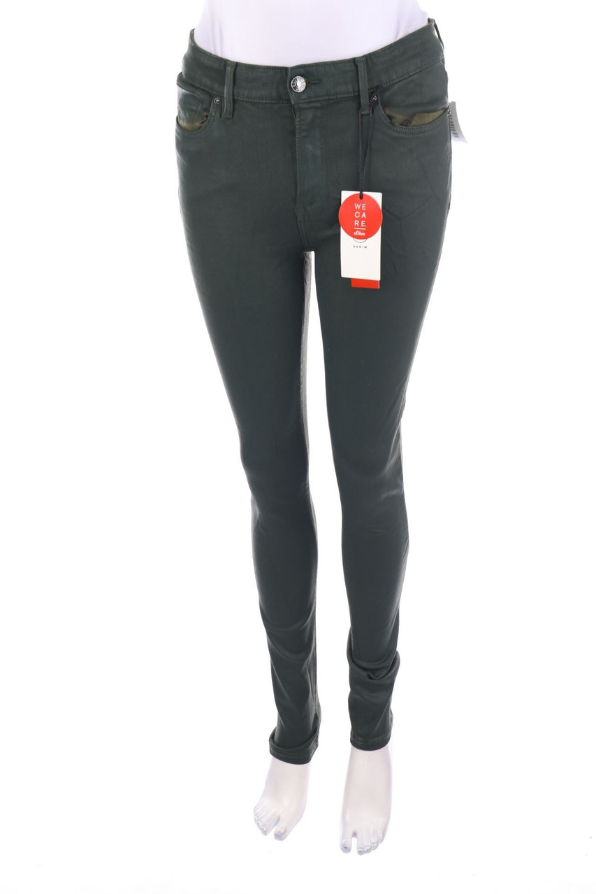 s.Oliver - Coated Skinny-Jeans - D 38
