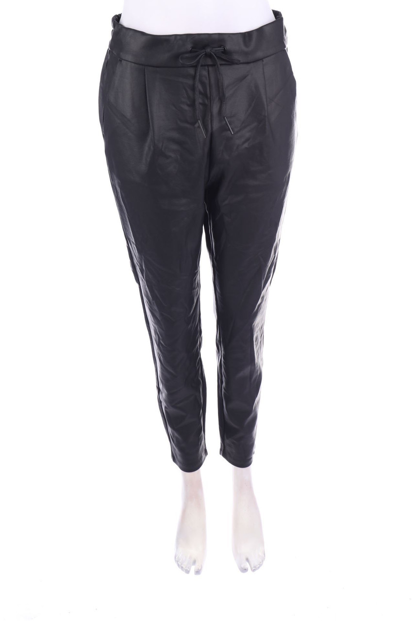 VERO&#x20;MODA&#x20;-&#x20;Coated-Bundfaltenhose&#x20;-&#x20;M