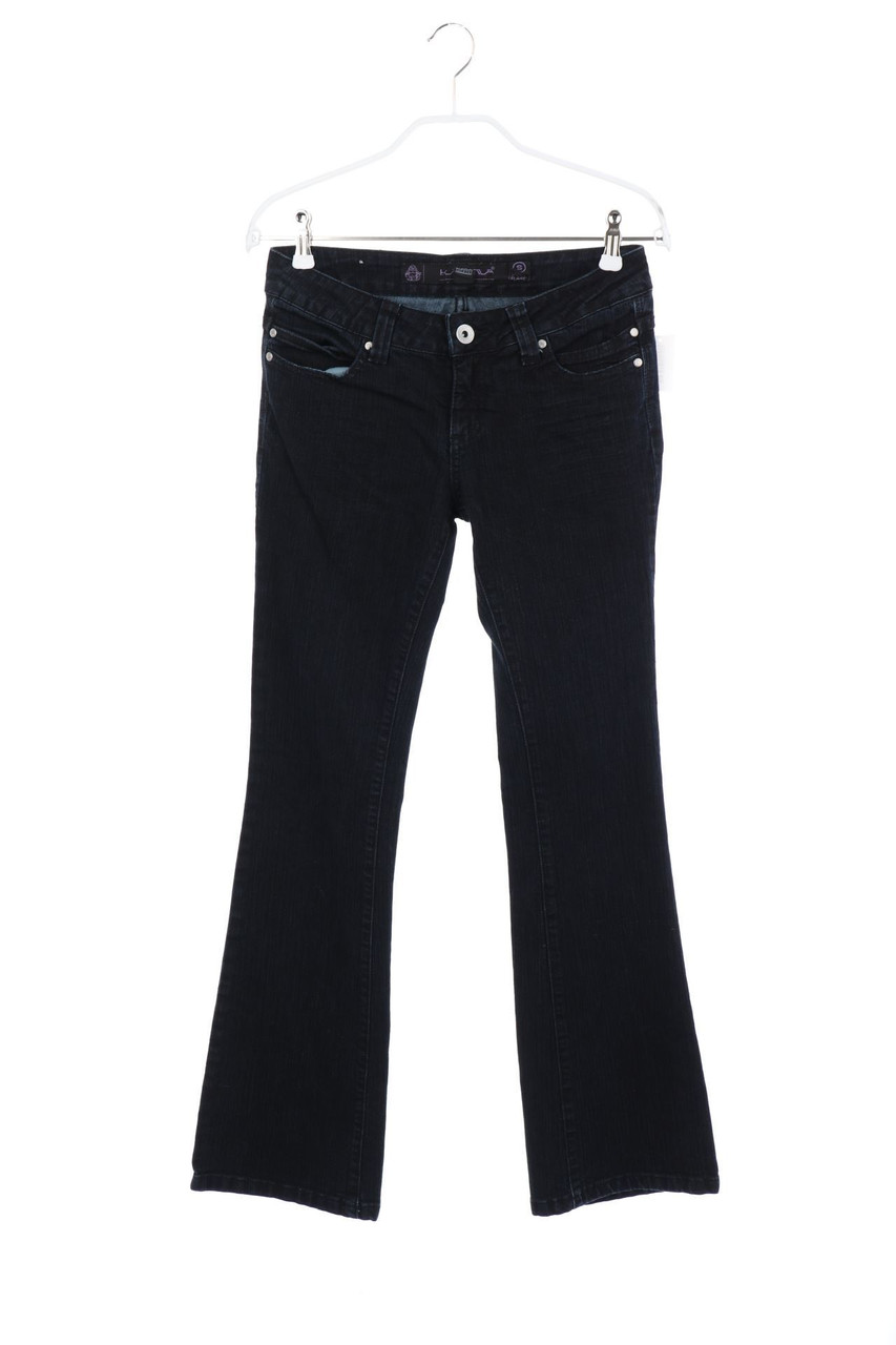 KARMA Denim - Dark Denim Flared Jeans - S