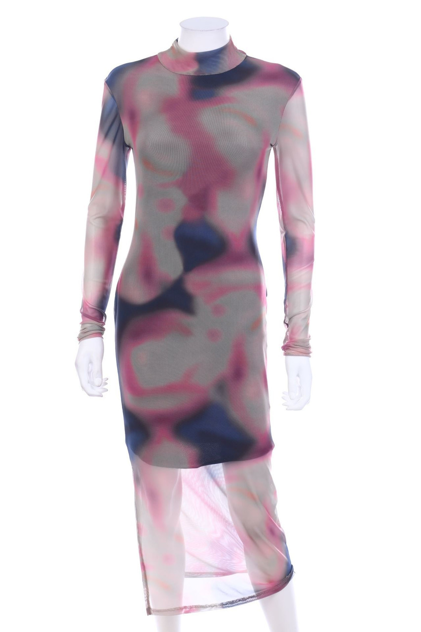LeGer BY LENA GERCKE - Mesh-Maxi-Kleid mit Print - XS