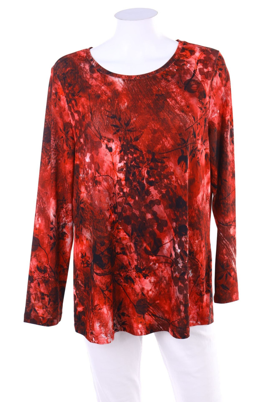 Alba Moda - Longsleeve-Shirt mit Print - D 44
