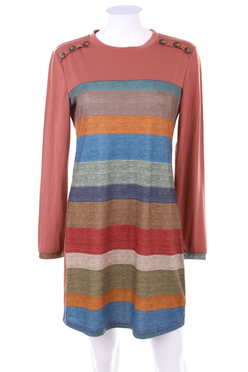 SHEIN - Kleid mit Streifen - D 34