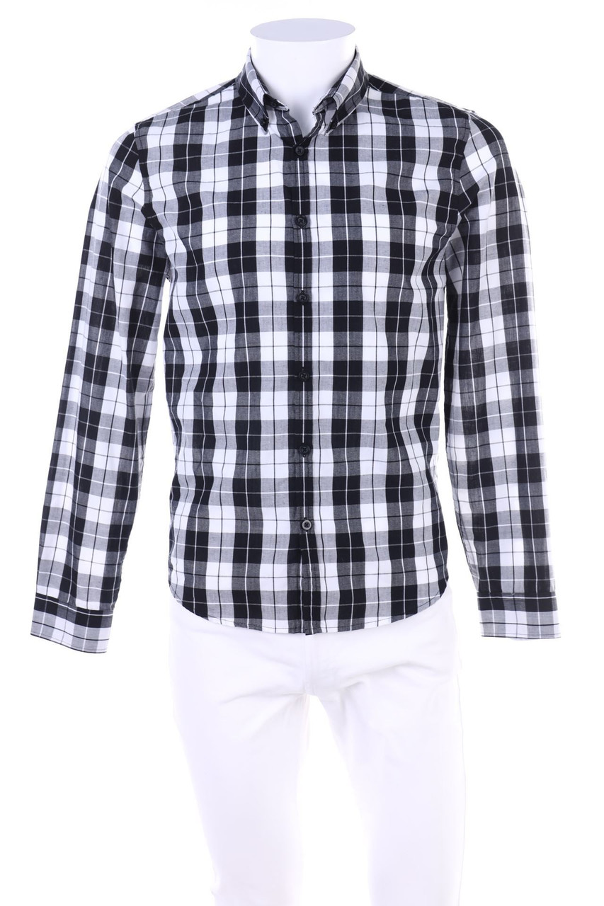 FSBN - kariertes Button-down-Hemd - S