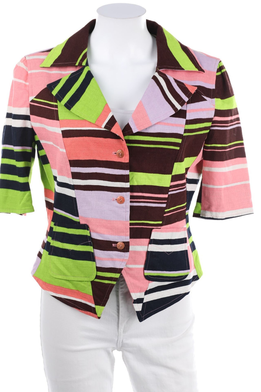 BAZAR de CHRISTIAN LACROIX - Baumwoll-Blazer mit Streifen - D 40